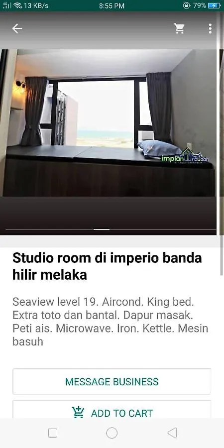 Impian Raudah Seaview-Muslim Friendly Apartment Malacca Malaysia